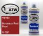 Preview: Honda, Bordeaux Red Pearl, R-78P: 400ml Sprühdose + 400ml Klarlack - Set, von ATW Autoteile West.